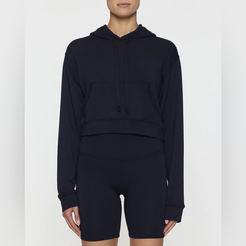 Bleusalt Kaia Crop Skater Hoodie
